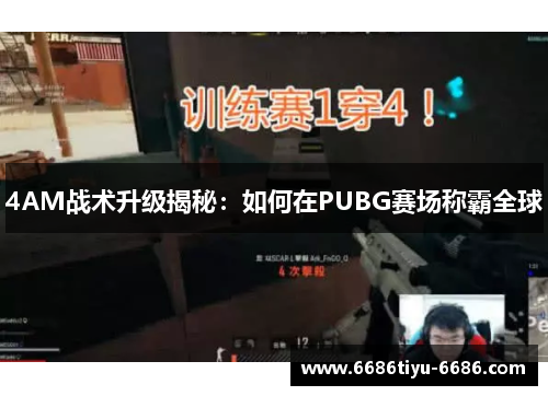4AM战术升级揭秘：如何在PUBG赛场称霸全球
